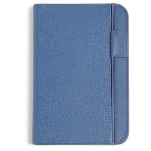 Coperta piele pentru Kindle eBook Reader (albastru)